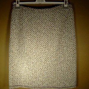 Escada Knit Tweed Pencil Skirt